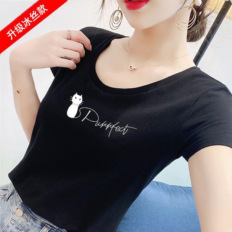 

Женская летняя футболка белого цвета с V-образным вырезом и коротким рукавом, чистый хлопок 2025, вырез в форме сердца, прямой дизайн плеча и рукава до половины L