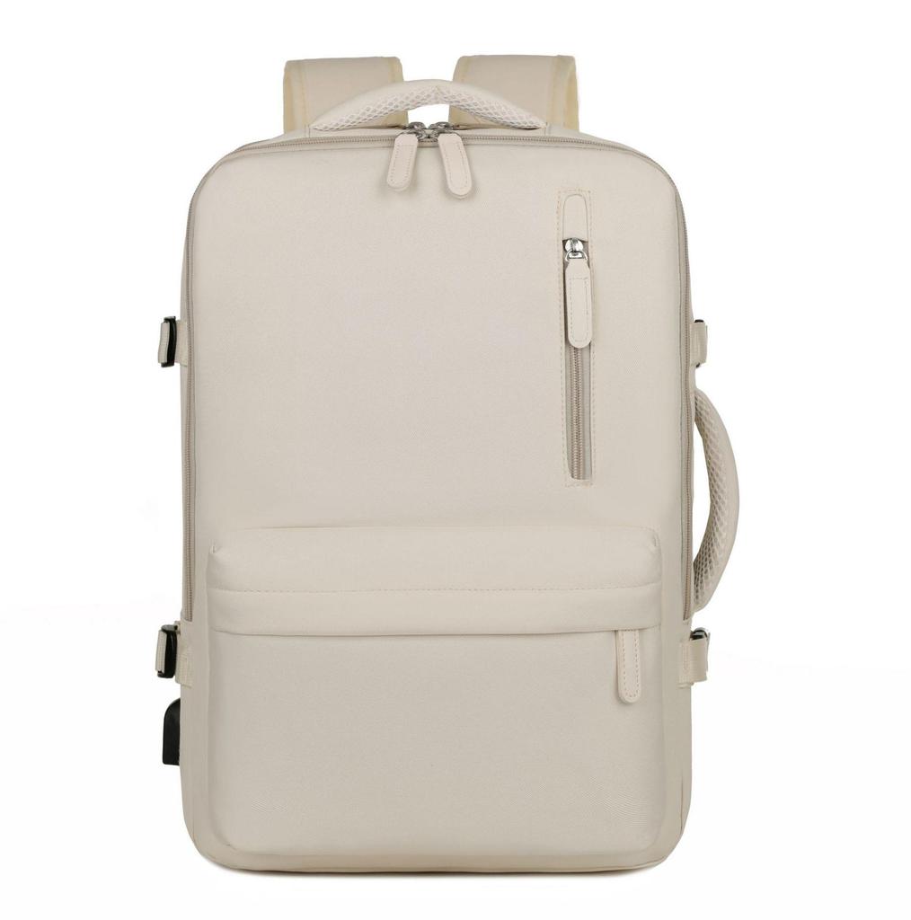 Expandable Large-Capacity Laptop Backpack for Business Travel
