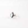 Sky Blue Topaz Gemstone 925 Sterling Silver Jewelry Handmade Ring Gift For Her RR-9-10