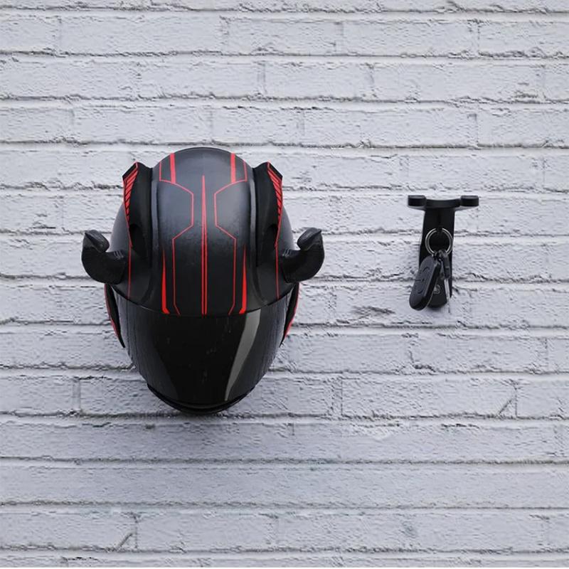 Haken für Motorradhelme, Mehrzweck-Haken, Kleiderbügel, für Zuhause, Gepäck, Jackenhalter, Küchenschrank, Regal, Wandhalterung