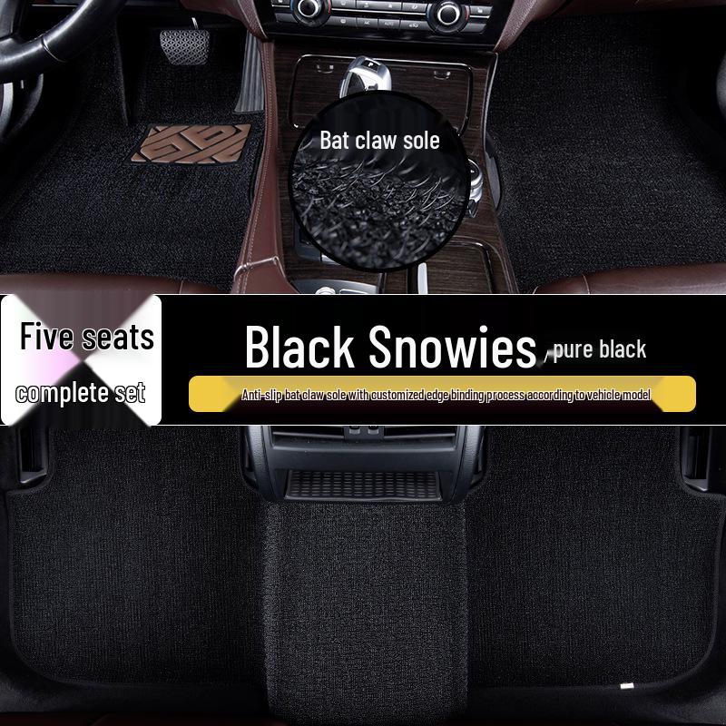Anti-slip, Wear-resistant, Waterproof Coil Floor Mats for Xiaopeng MONAM03 2024-2025 Models - Durable and Car-specific.