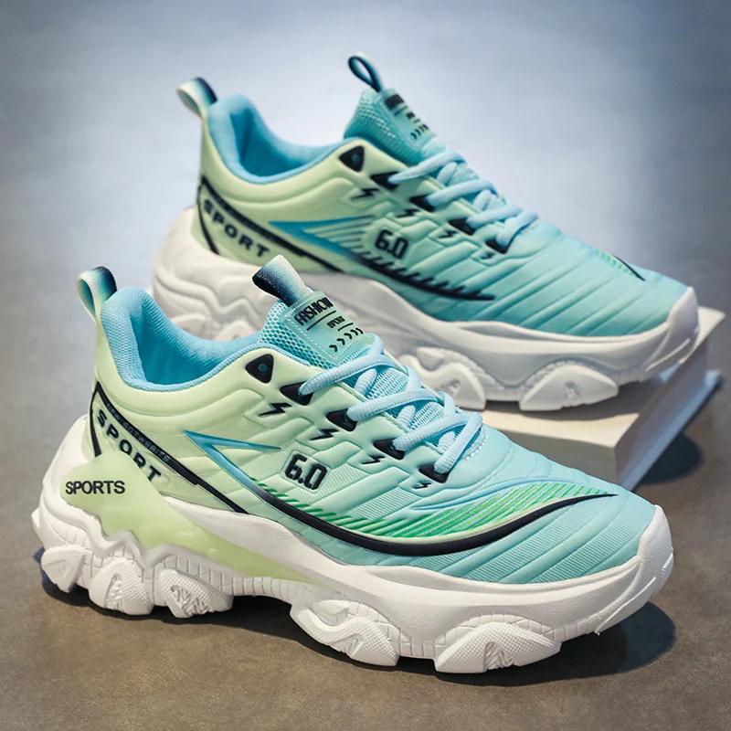 Fashion Platform Sports Shoes Casual Sneaker Sports and Leisure Loafers Non-slip Shoes for Men Ventilate Wear-resistant Fashion New