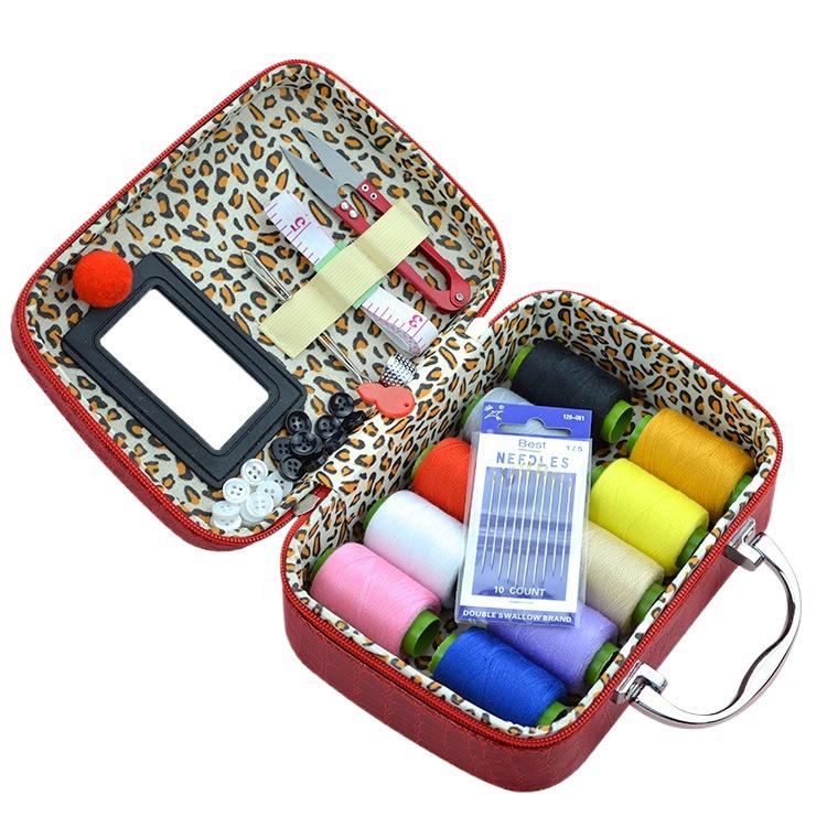 Wedding & Dowry Needle & Thread Box: Large, Multifunctional, Portable Sewing Kit for Household Use
