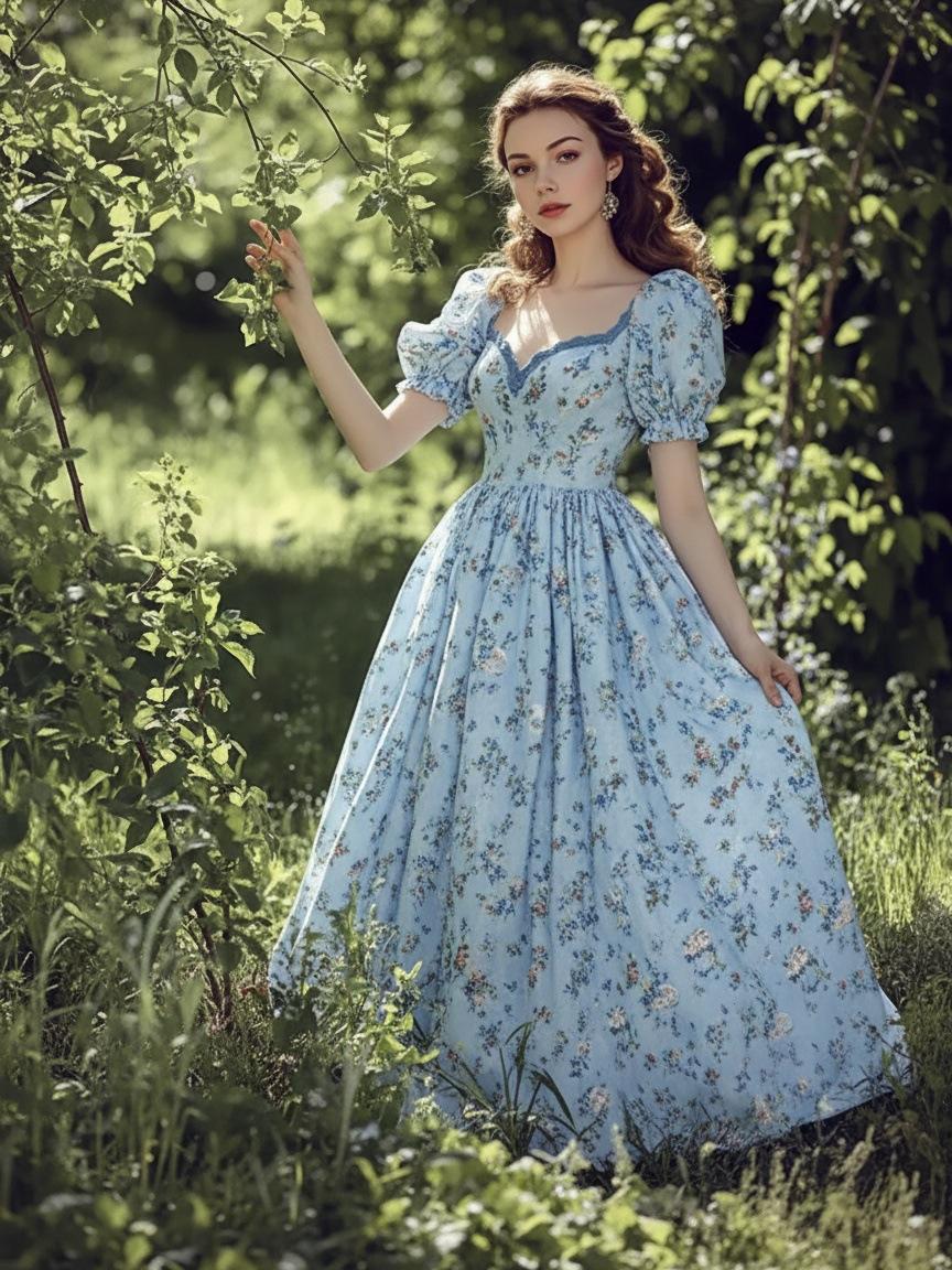 European and American new, bohemian casual V-neck short-sleeved women s dress S