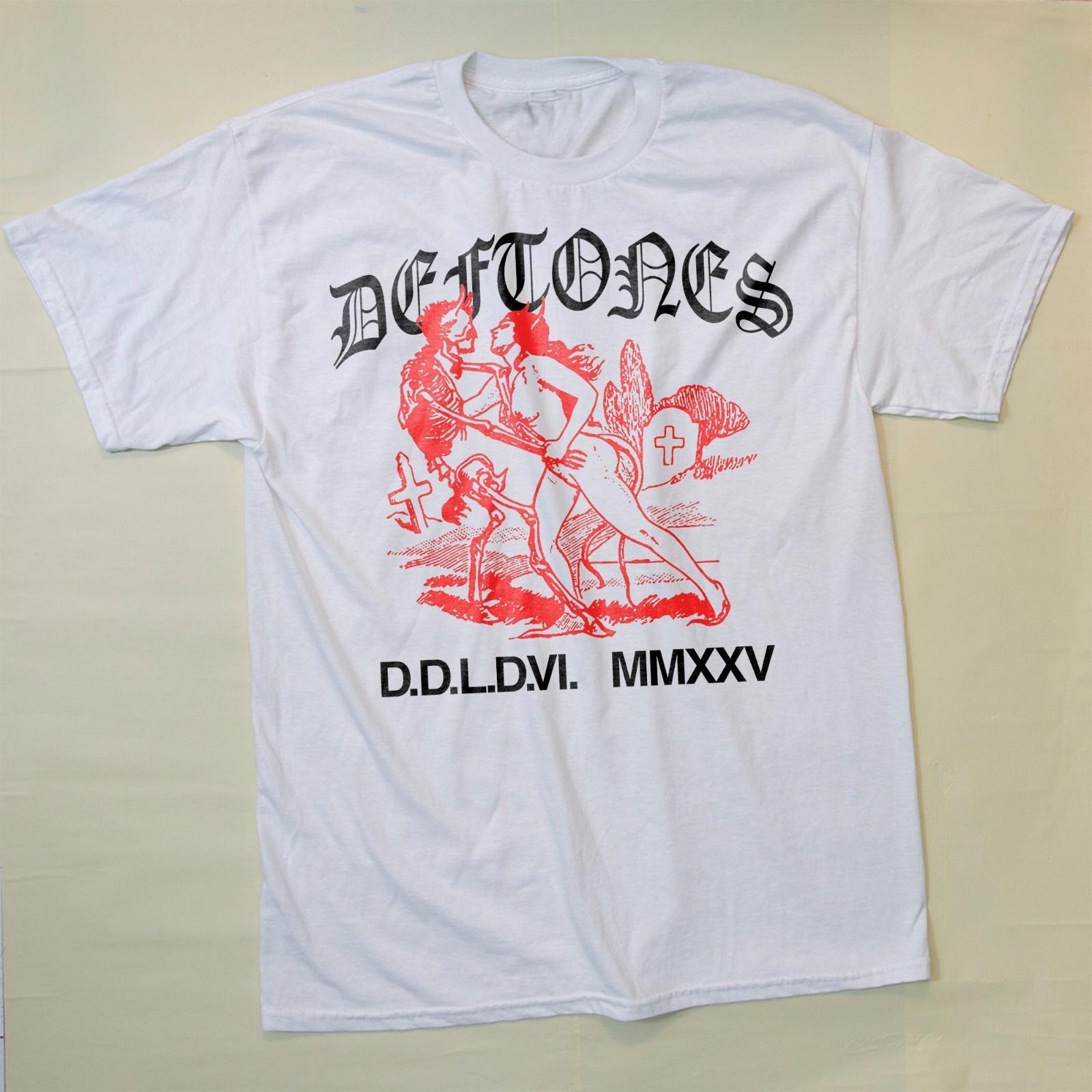 Dia De Los Deftones D.D.L.D.VI. MMXXV In San Diego Music White T-shirt S-5XL XXL