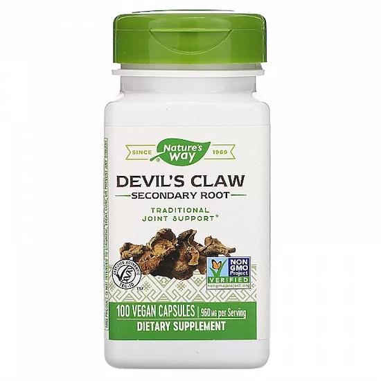 

Nature s Way- Devil s Claw, Secondary Root, 480 mg, 100 Capsules