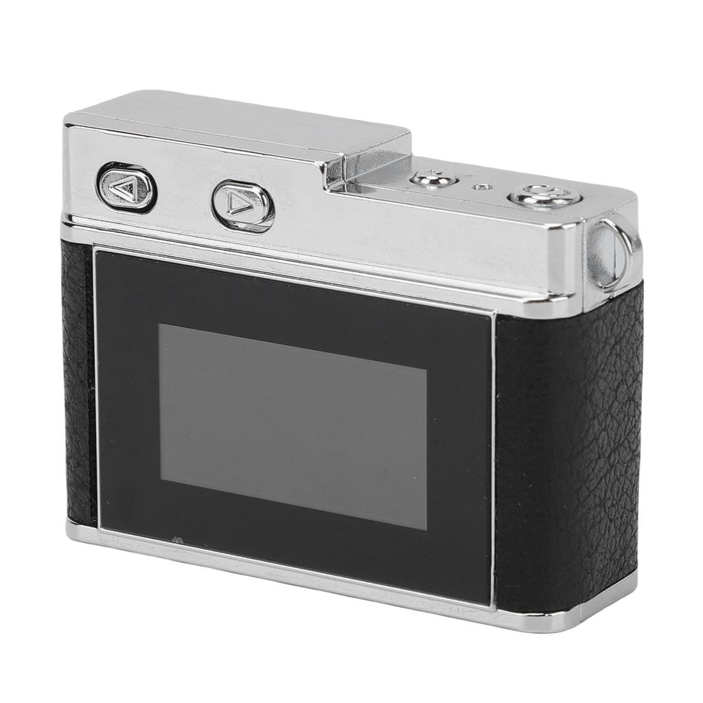 Keychain Camera 1080P Wide Angle Lens Type C Vintage Compact Camera with Color Screen for Campus Life Records Festival Celebrations