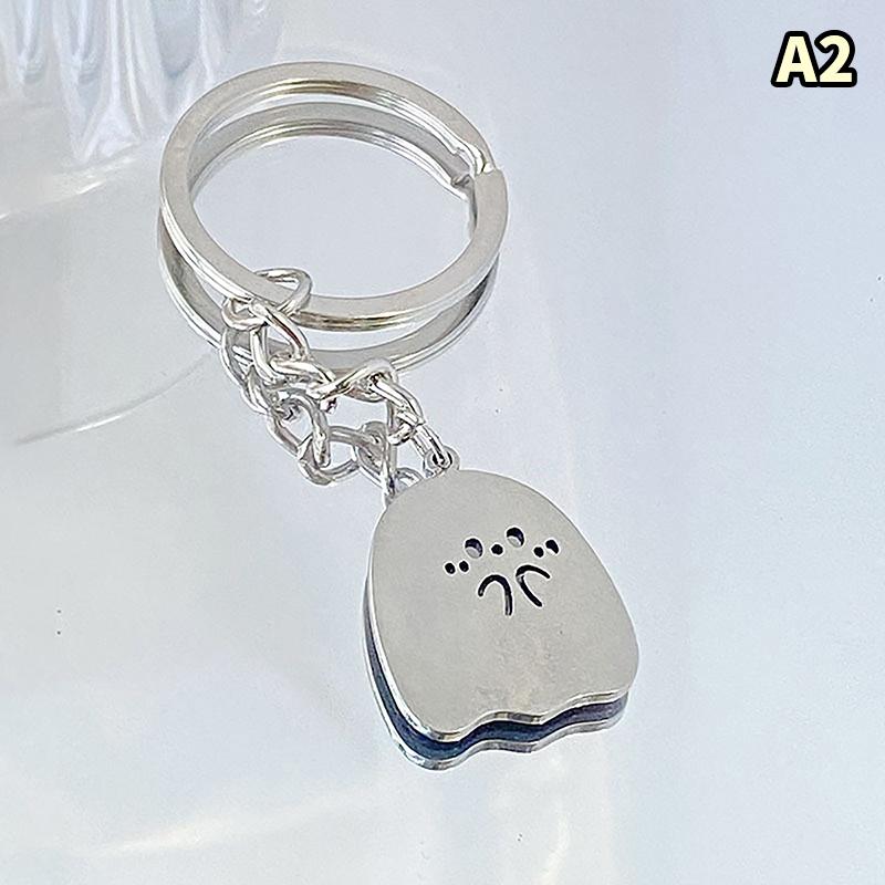 

Мультяшный маленький призрак пара брелок кулон милый брелок сумка ювелирные изделия