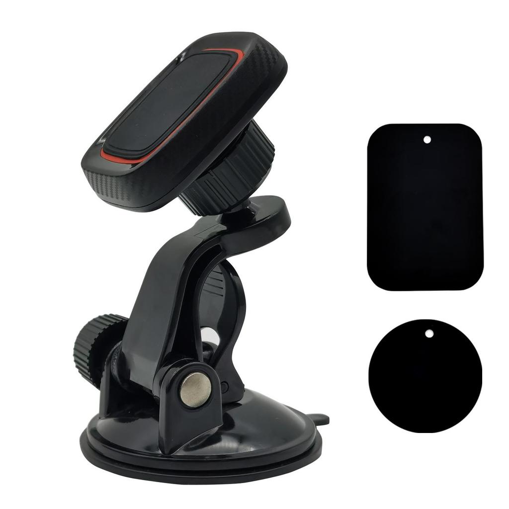 Car Console PU Suction Cup Magnetic Phone Holder