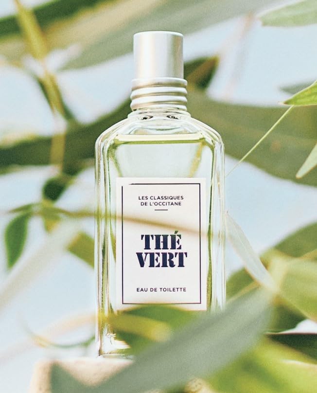 Green Tea Eau de Toilette A clear fragrance of green tea and Popular with both men and L'OCCITANE 50mL. citrus. women.