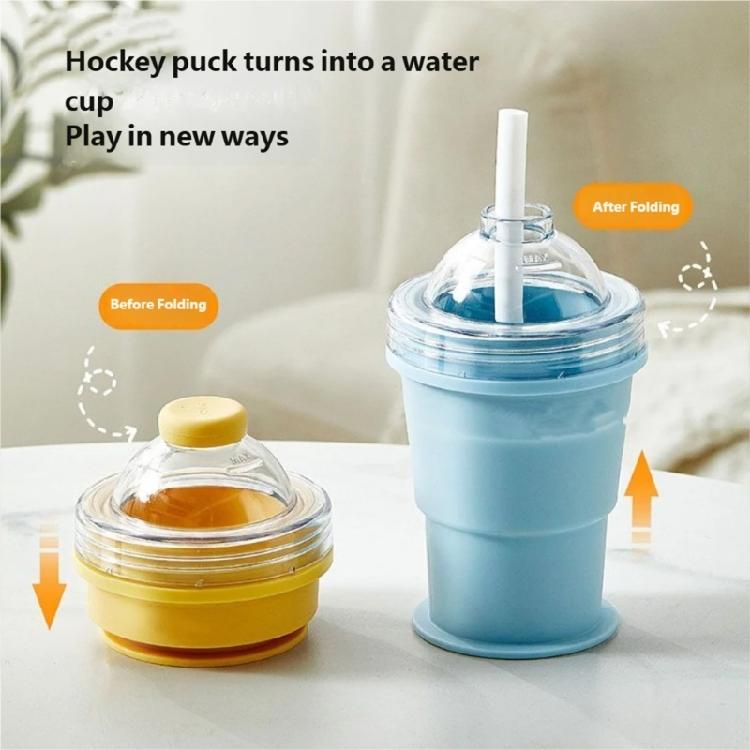 Folding Silicone Travel Cup Ice Molds Perfect for Outdoor Activity Heat Resistant and Space Saving Folding Water Bottle