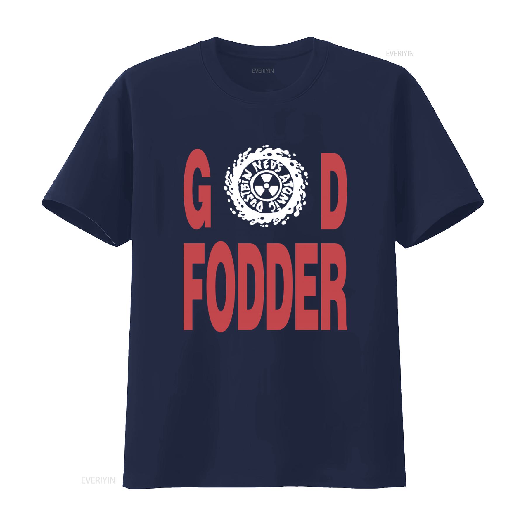 

1991 Vintage NED S ATOMIC Dustbin God Fodder Tour Concert Promo Album Rare 90s T Shirt vintage Washed fashion Stylish S