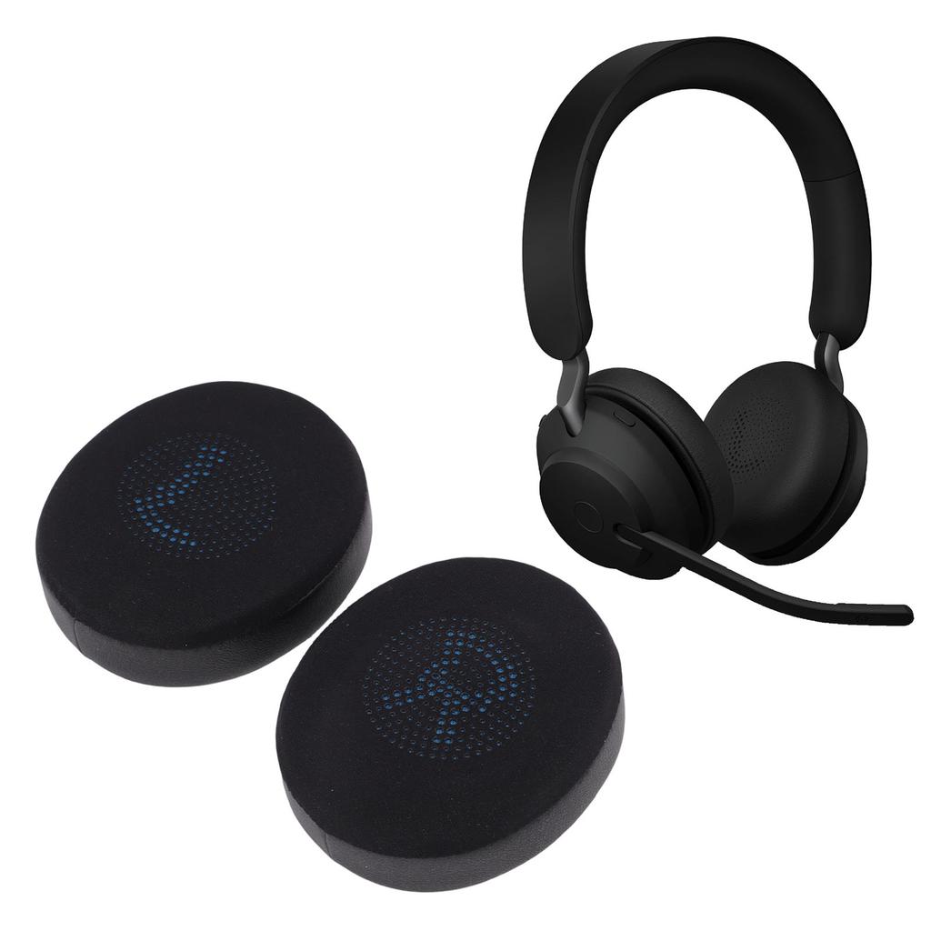 On Ear Wireless Headset Earpads Fit for 45h Evolve2 65 MS/UC Evolve2 40 UC/MS Ear Pads Cushions Replacement