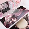 Office Large Rubber Gaming Mouse Pad Anime Non-slip Rubber Base Laptop Keyboard Mat Hololive Kawaii Mori Calliope Desktop Carpet