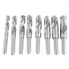 8pcs Round Shank Twist Drill Bit Set Polished Surfaces Drill Bits Kit  Workshop Use