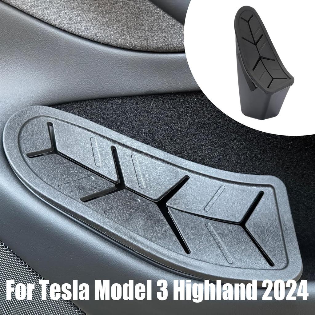 For Tesla Model 3 Highland 2024 Car Door Trash Can 2PCS Garbage Can Car Door Trash Bin Storage Organizer Debris Box Accessories