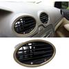 AB34-Car Dashboard Air Vent Nozzle For Ford Focus MK2 2005-2013 Air Conditioning Outlet Decoration Caps