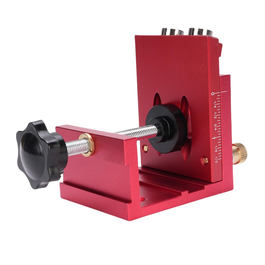 3 In 1 Portable Screw Jig Set Adjustable Precise Drilling Aluminum Alloy Woodwork Guides Joint