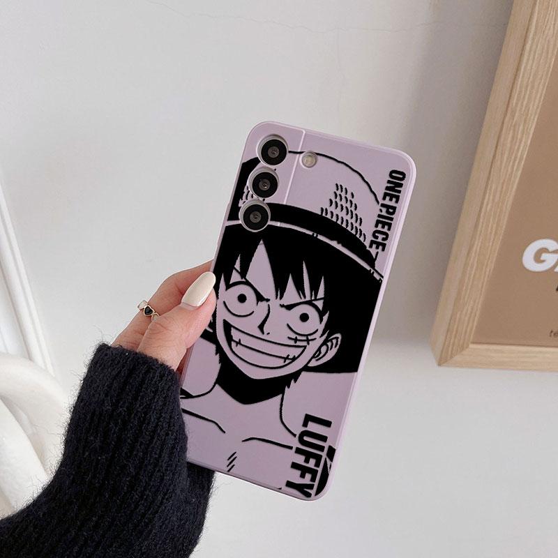 Luffy Ace Sabo Manga Ones P-PIECE Phone Case For Samsung Galaxy S26 S25 Ultra S24 S23 S22 Plus S21 S20 FE S26 A37 A57 5G Cover