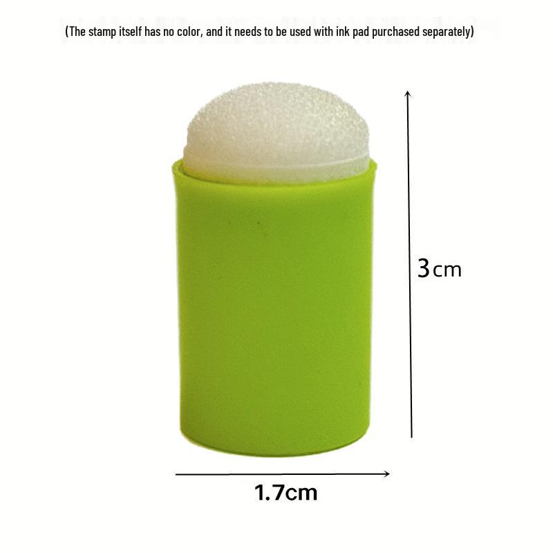 Dětský prstový houbičkový nástroj pro DIY malování na obličej a razítkování