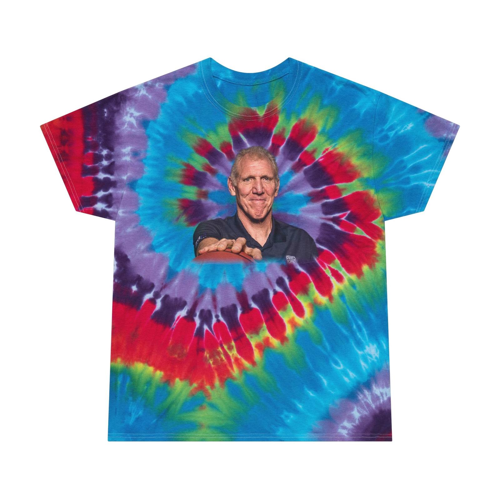 Bill Walton Tie Dye Tie-Dye Tee Groovy Basketball Fan Gift Retro Spiral Shirt S