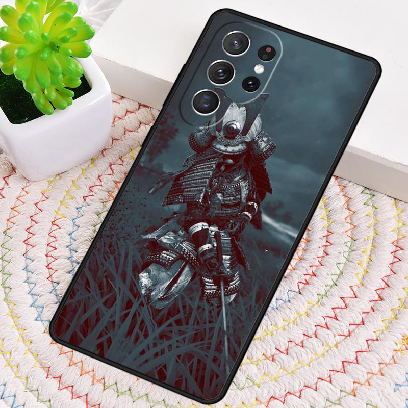 Bushido Samurai Phone Case for Samsung Galaxy note 10 pro S26 Ultra S23 S24 FE S25 S21 S22 PLUS shockproof Cove