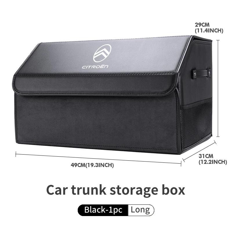 Car Trunk Storage Box Large Capacity Multiuse Tool Tidying For Citroen Grand Berlingo Jumper Celysee Xsara Picasso Aircross aik256