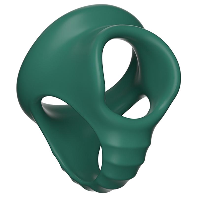 Anneau pénien en Silicone retarde l'éjaculation Super petite Cage de chasteté anneau de pénis réglable Scrotum Cockring jouet sexuel masculin pour hommes