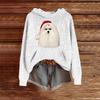 Sweatshirts For Women Knit Sweater Cute Shirt Fall Pullover Hooded Sweatshirt