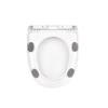 TLXT V-Shape Soft Close Toilet Seat with Large Thickened Pads