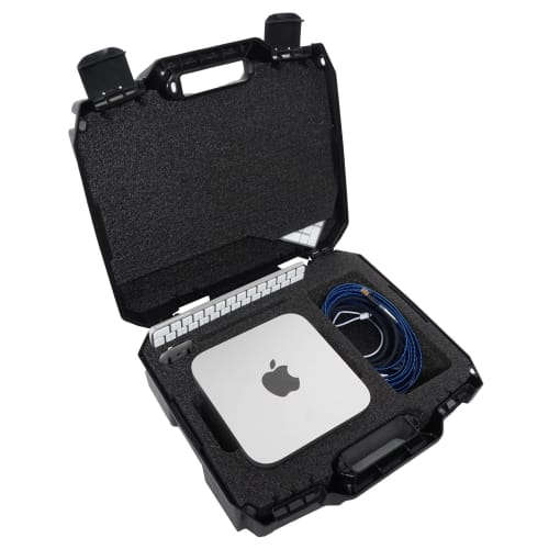 Case Club Hardside Carrying Case - Apple Mac Studio, Magic Keyboard & Accessories - Rugged Lockable Travel & Storage Case