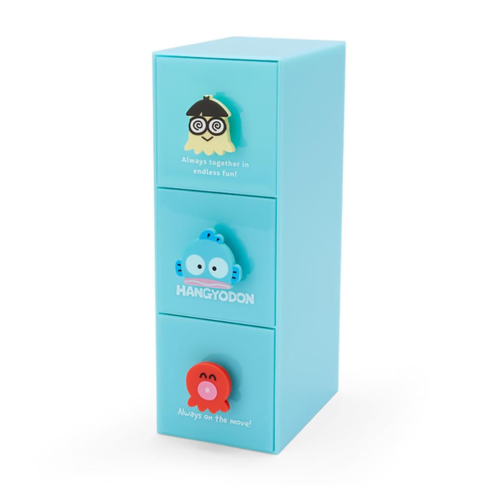 Sanrio Hangyodon Collection Trinket Box 067806 синий