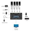 MT-Viki 4-Port HDMI KVM Switch with Desktop Controller