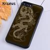 Krajews Legendary Chinese Dragon Phone Case Cover For iPhone 17 Air 16 15 14 plus 11 12 13 pro ma coque Shell Fundas