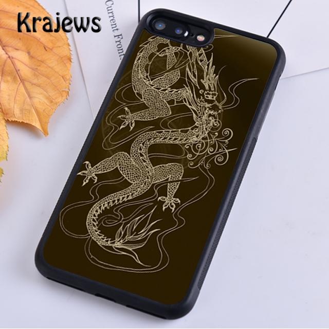 Krajews Legendary Chinese Dragon Phone Case Cover For iPhone 17 Air 16 15 14 plus 11 12 13 pro ma coque Shell Fundas