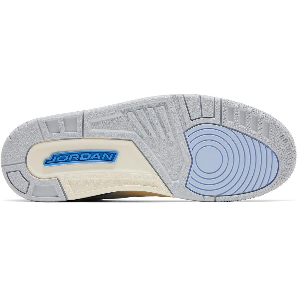 Air Jordan 3 Retro PS Lucky Shorts Barnesko Hvite Summit-White Hydrogen-Blue DM0966-101