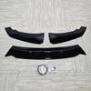 3Pcs For BMW 1 Series F20 F21 116i 118i 120i 2011-2019 Car Front Bumper Lip Spoiler Splitter Diffuser Accessories Body Kit Cover