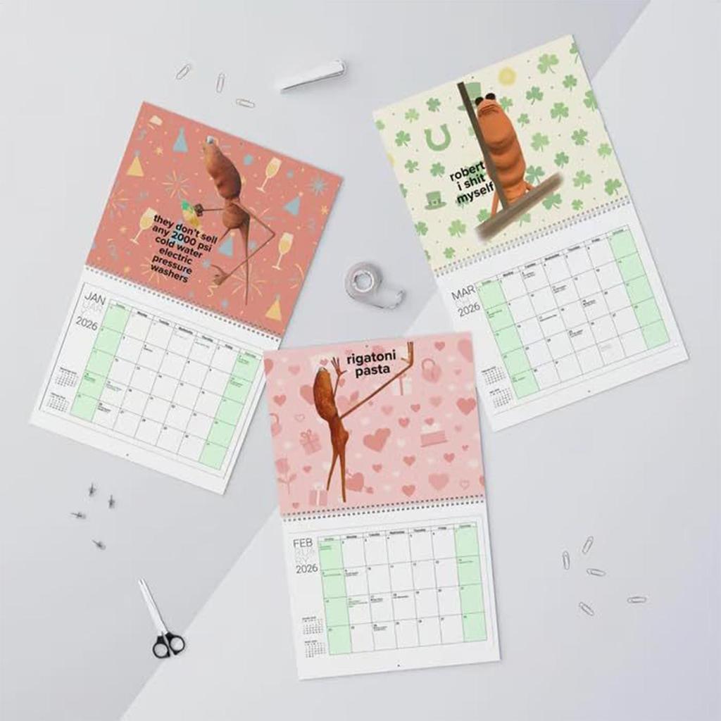 2026 Wall Calendar 12 Month Planner 2026 Monthly Wall Calendar For Holiday Class Bedroom Living Room Kitchen Fridge Hanging