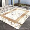 European Style Living Room Decoration Carpet Coffee Table Mat Bedroom Study Carpet Anti Slip and Wear-resistant