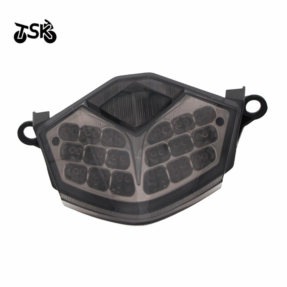 Compatible Rear Tail Light for Kawasaki Z750, Z1000, ZX-10R, ZX-6R, ZX600 Motorcycles