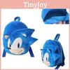 Sonic Plush Schoolbag Colorful And Fashionable Backpack For Toddlers And Children
