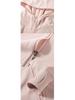 Women's Slim-Fit Pink Hooded Zipper Jacket, Sporty Spring/Autumn Style