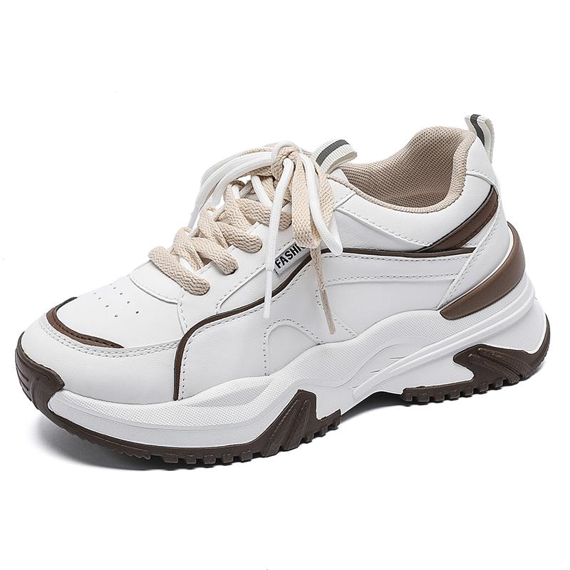 Fashion Legitimate Leather With Lacing Shoes For Women Heel Oxford Shoes Ladies Boots Heeled Women Shoes Sneakers Sport Sneskers