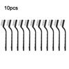 10pc 17cm Brass Wire Brush Small Paint Rust Remover Steel Wire Brushes Industrial Metal Polishing Burring Cleaning Brush Tools