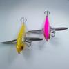Momo Lure Large Crawler Cicada Cicada Dodge Big Bass Fishing Yellow Bone Bait, Lure, Cicada, (Pink & Set)