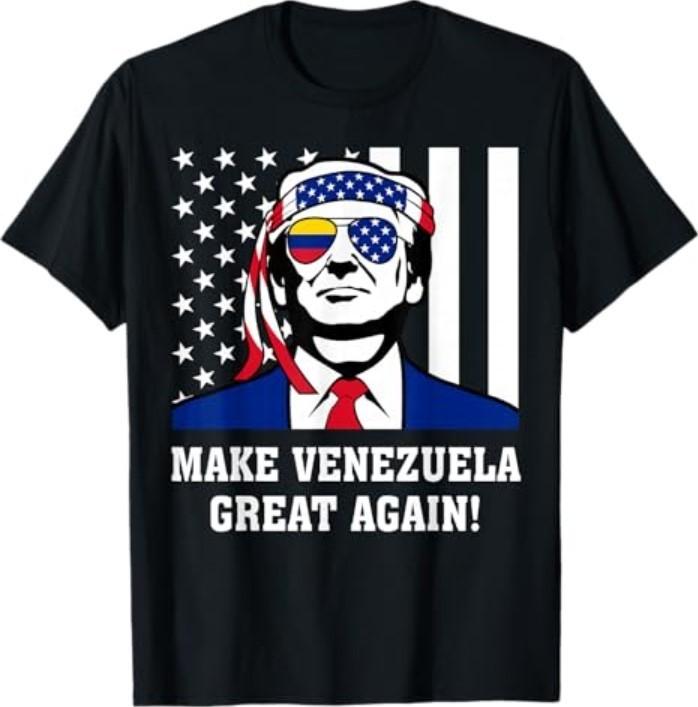 Trump Make Venezuela Great Again T-Shirt S разноцветный