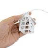 2M 10LED Weihnachten Holzhaus LED Lichterkette 2025 Neujahr Home Hängegirlande Weihnachtsbaum Ornamente Dekoration Lampe