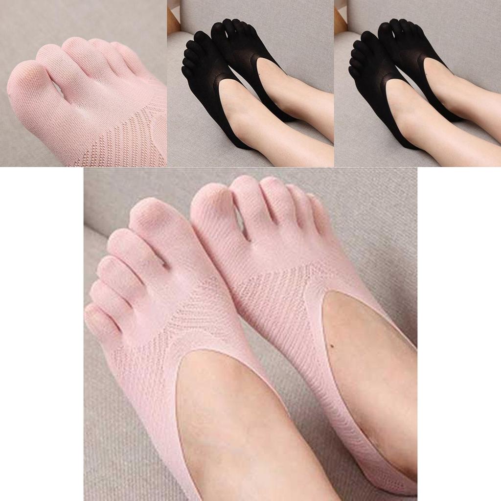 Luxuriöse Mode Damen Baumwollmischung Spitze Rutschfest Unsichtbare Low Cut Socken für Komfort