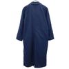 LONDON FOG 80s Vintage Long Sleeve Stainless Collar Coat 10-M Navy System Women Used