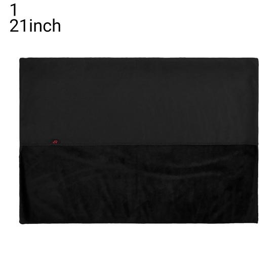Dust-proof Cover Waterproof Wear-resistant Anti-scratch Desktop Monitor Faux Leather Protective Cover for iMac 21 Inch/27 Inch